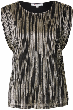 Morgan Top 'DIABO'  zlatá / čierna