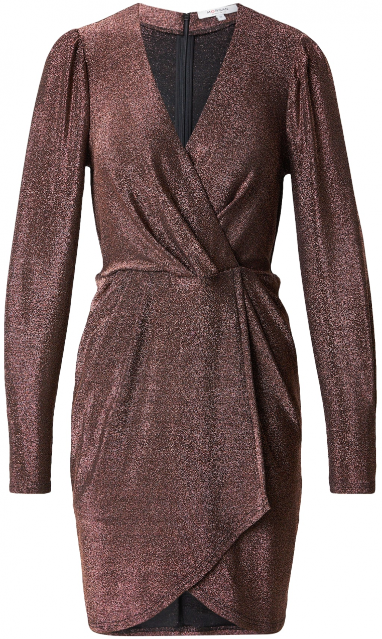 Morgan Kokteilové šaty 'NINO'  hnedá