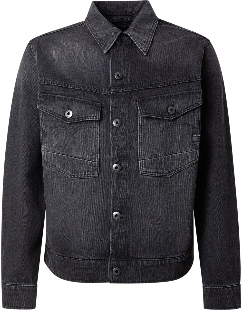 G-STAR Prechodná bunda 'Dakota'  sivý denim