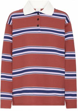 ICHI Tričko 'IHOPHIA'  tmavomodrá / hrdzavohnedá / ružová / biela