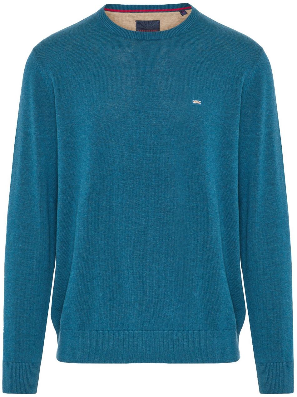 Funky Buddha Sveter  petrolejová