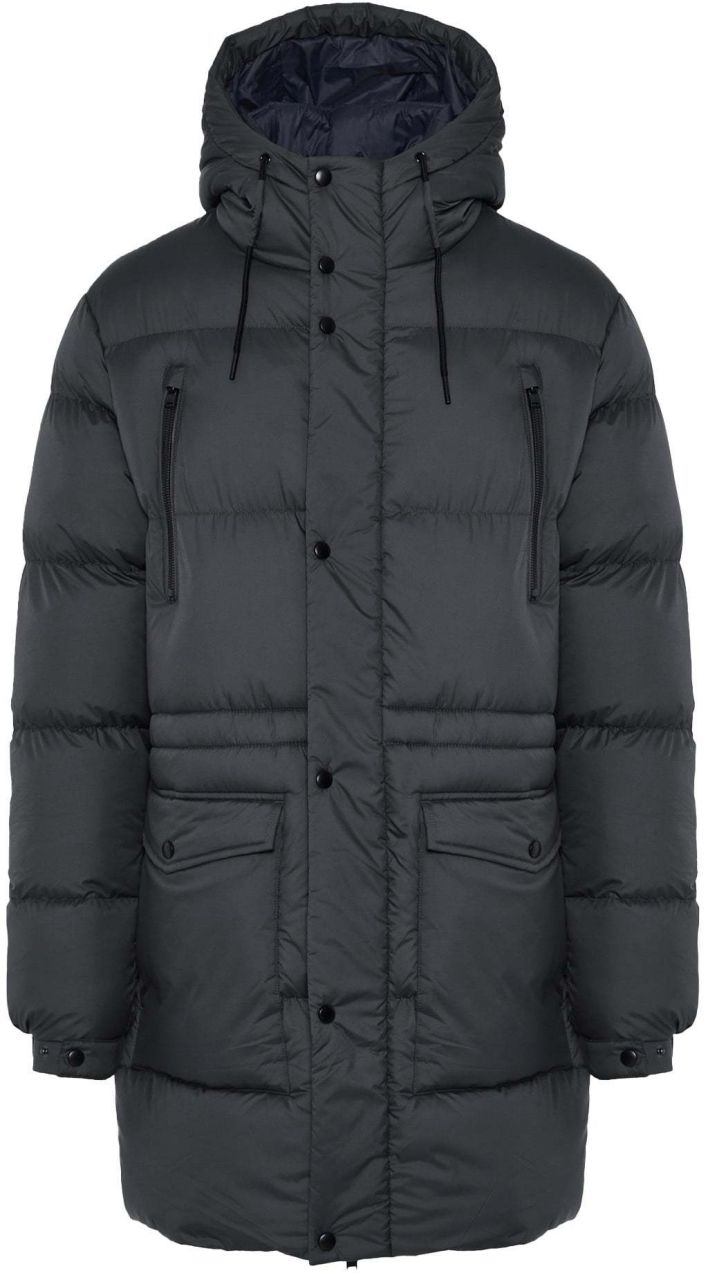 Funky Buddha Zimná bunda  antracitová