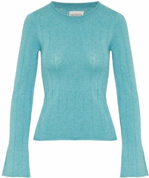 Funky Buddha Sveter  tyrkysová