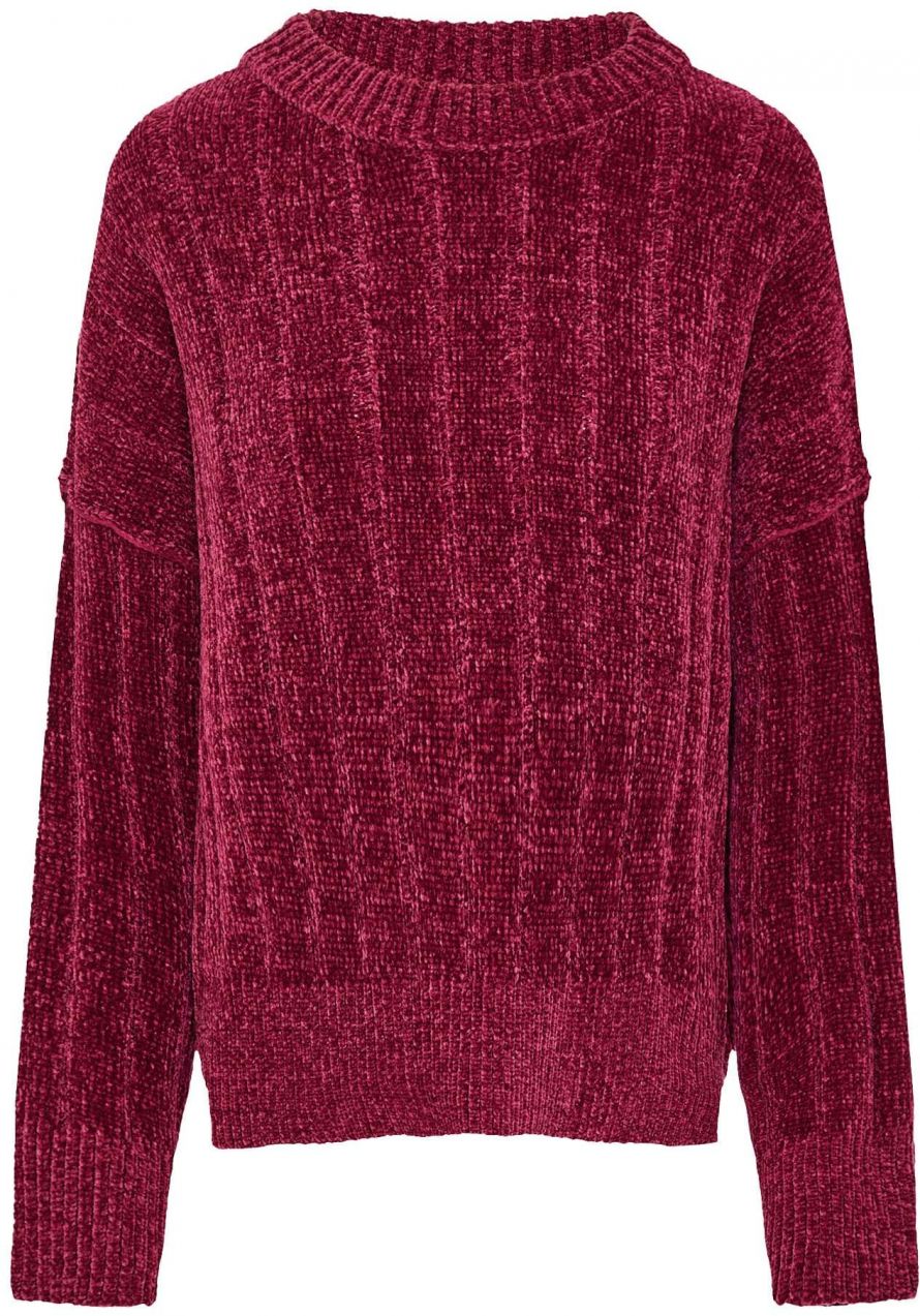 Funky Buddha Sveter  tmavofialová