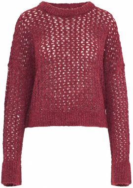 Funky Buddha Sveter  hrdzavo červená