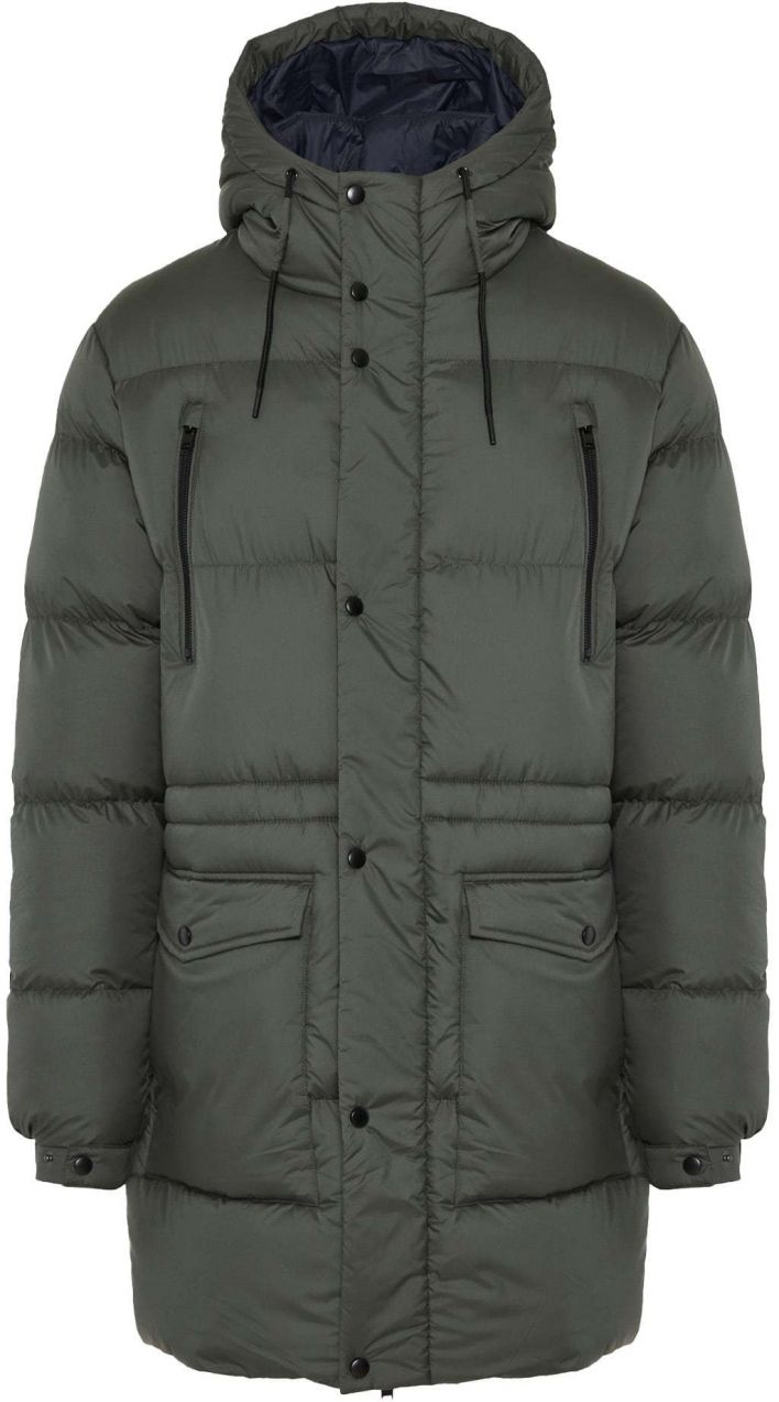 Funky Buddha Zimná bunda  tmavozelená