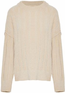 Funky Buddha Sveter  krémová