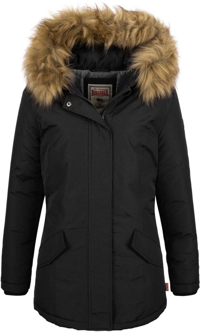 LONSDALE Zimná parka 'Kimmeridge'  čierna
