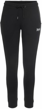 LONSDALE Nohavice 'Weycroft'  čierna / biela