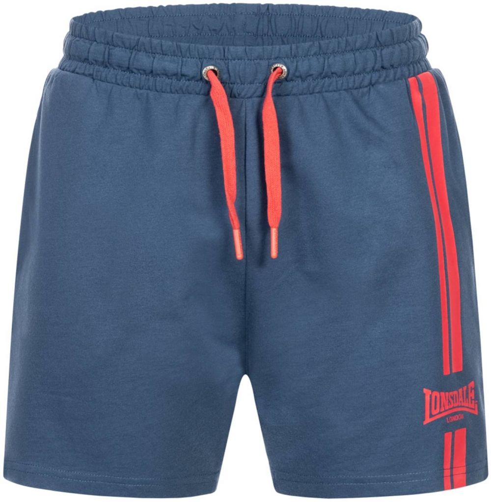 LONSDALE Nohavice 'Ardcharnich'  zafírová / čerešňová