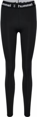 Hummel Športové nohavice 'Pulse'  sivá / čierna / biela