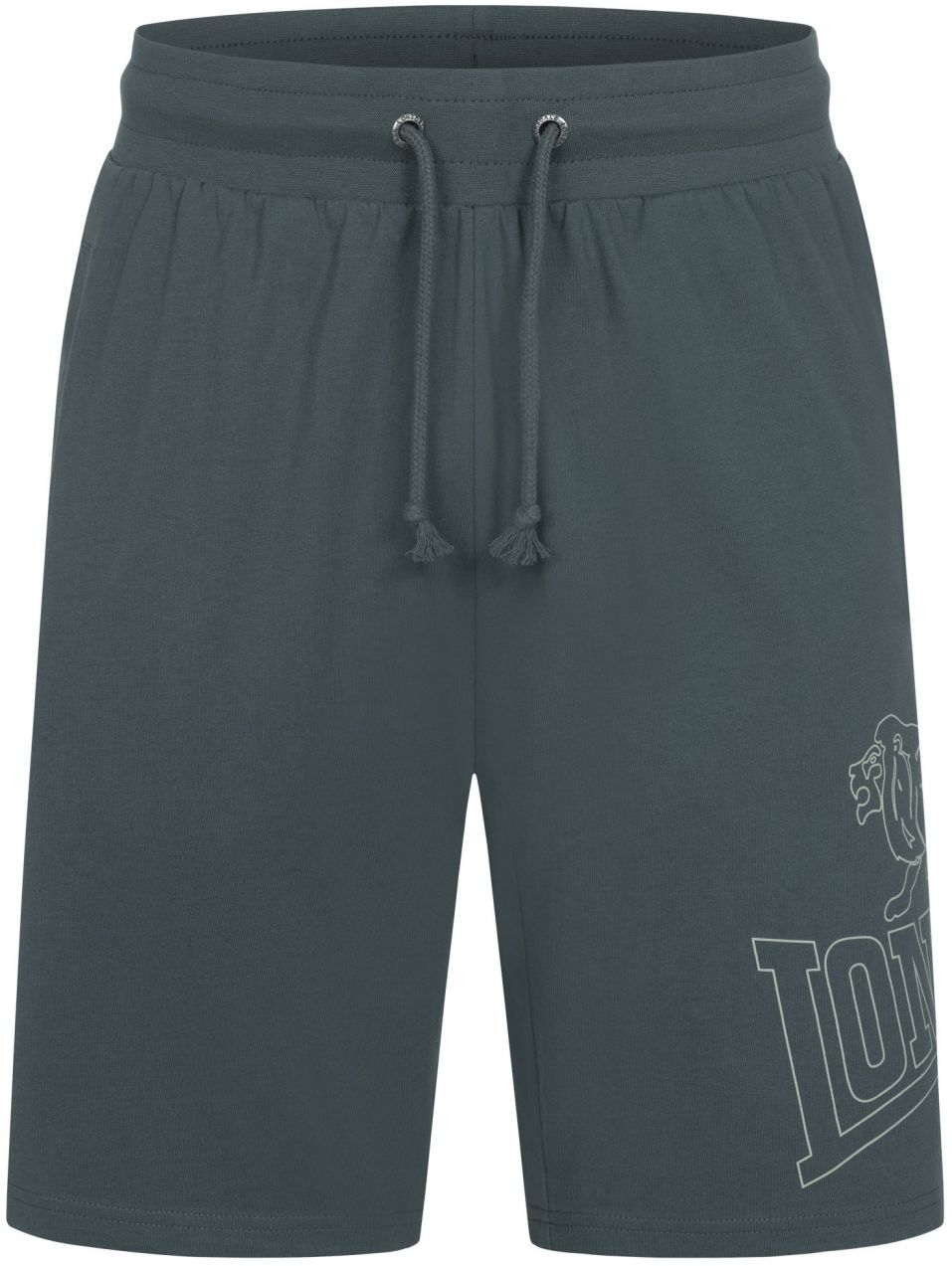 LONSDALE Nohavice 'Chilley'  tmavozelená / biela