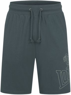 LONSDALE Nohavice 'Chilley'  tmavozelená / biela