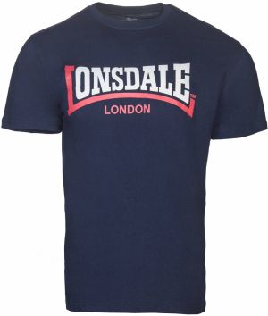 LONSDALE Tričko  námornícka modrá / červená / biela
