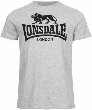 LONSDALE Tričko  sivá / čierna