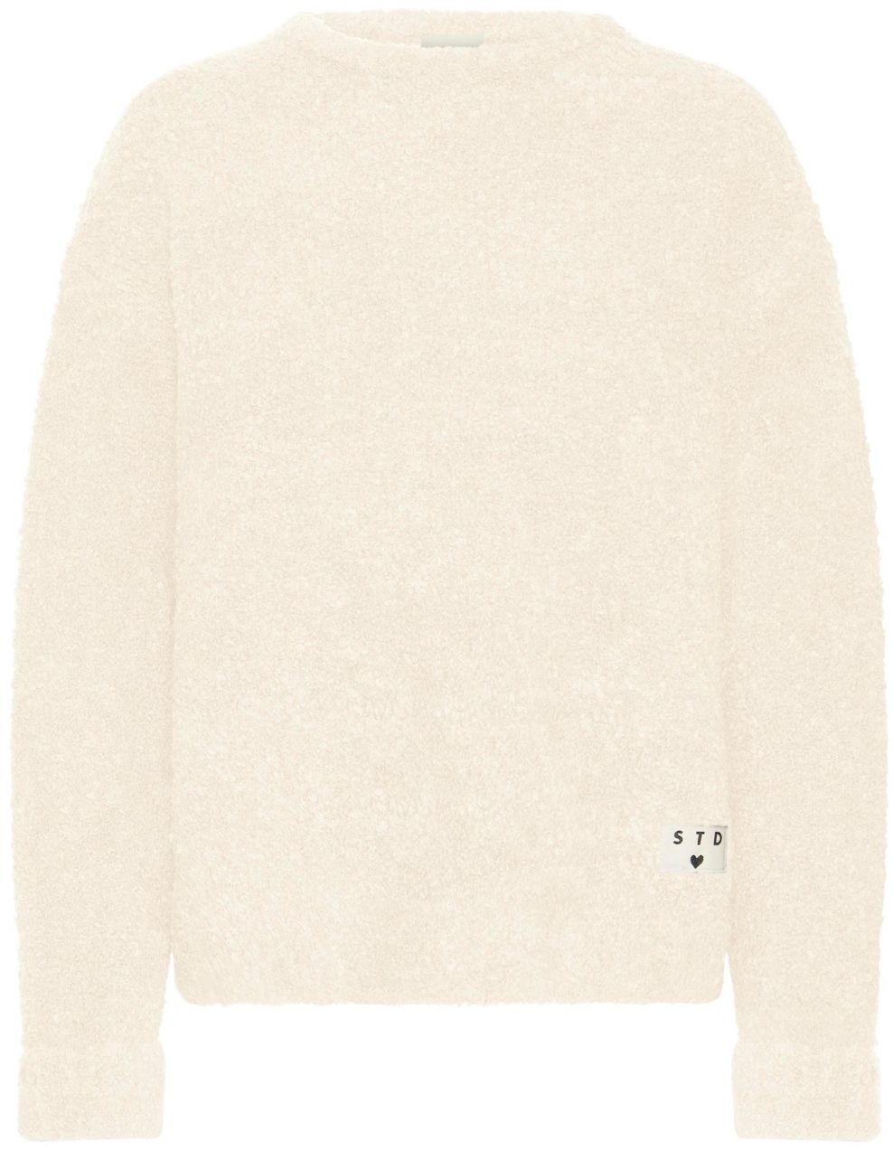 ICHI Sveter  biela ako vlna