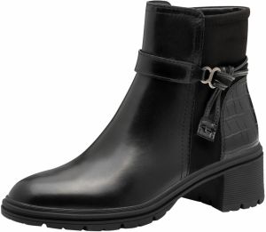 Tamaris Členkové čižmy  čierna