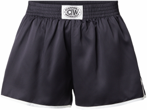 ICANIWILL Športové nohavice  čierna / biela