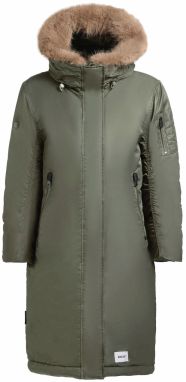 khujo Zimný kabát 'Oliva'  zelená