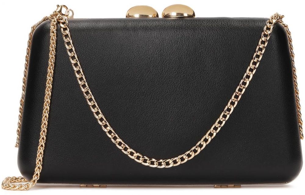 Kazar Listová kabelka  čierna