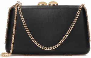 Kazar Listová kabelka  čierna