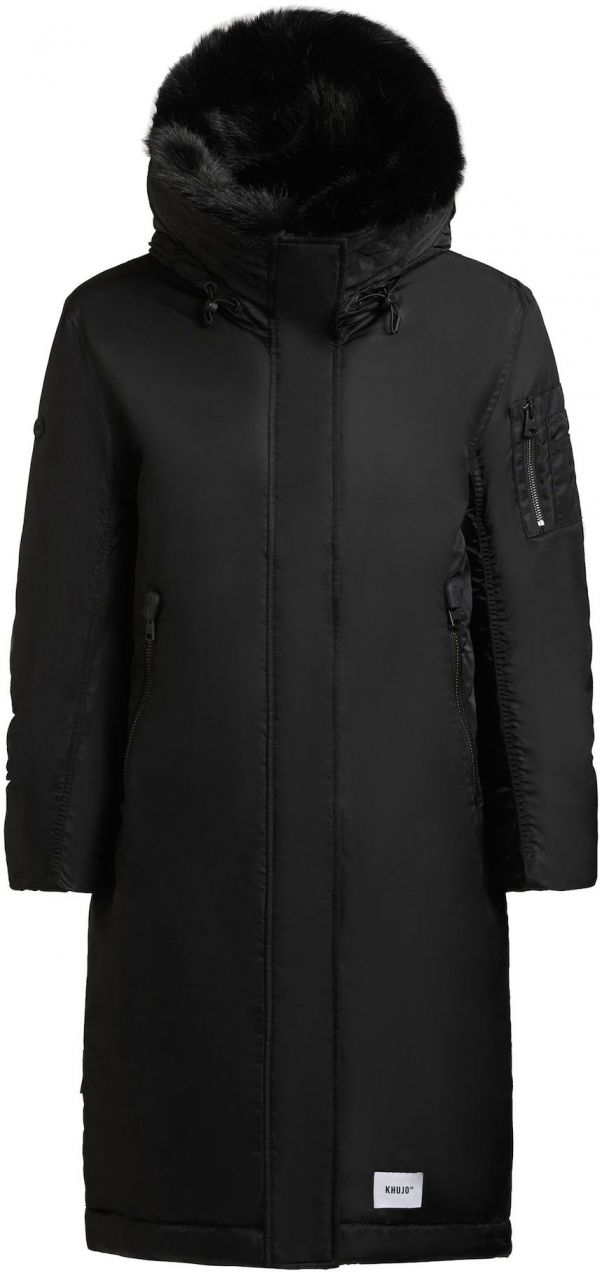 khujo Zimný kabát 'Oliva'  čierna