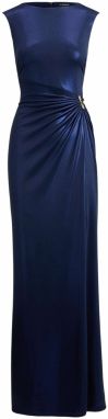 Lauren Ralph Lauren Večerné šaty  námornícka modrá