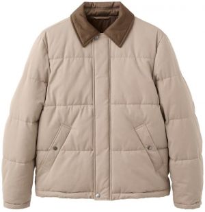 MANGO MAN Zimná bunda 'Beard'  nebielená / čokoládová