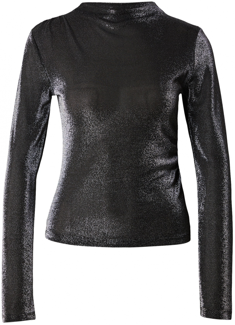 QS Tričko  čierna / strieborná