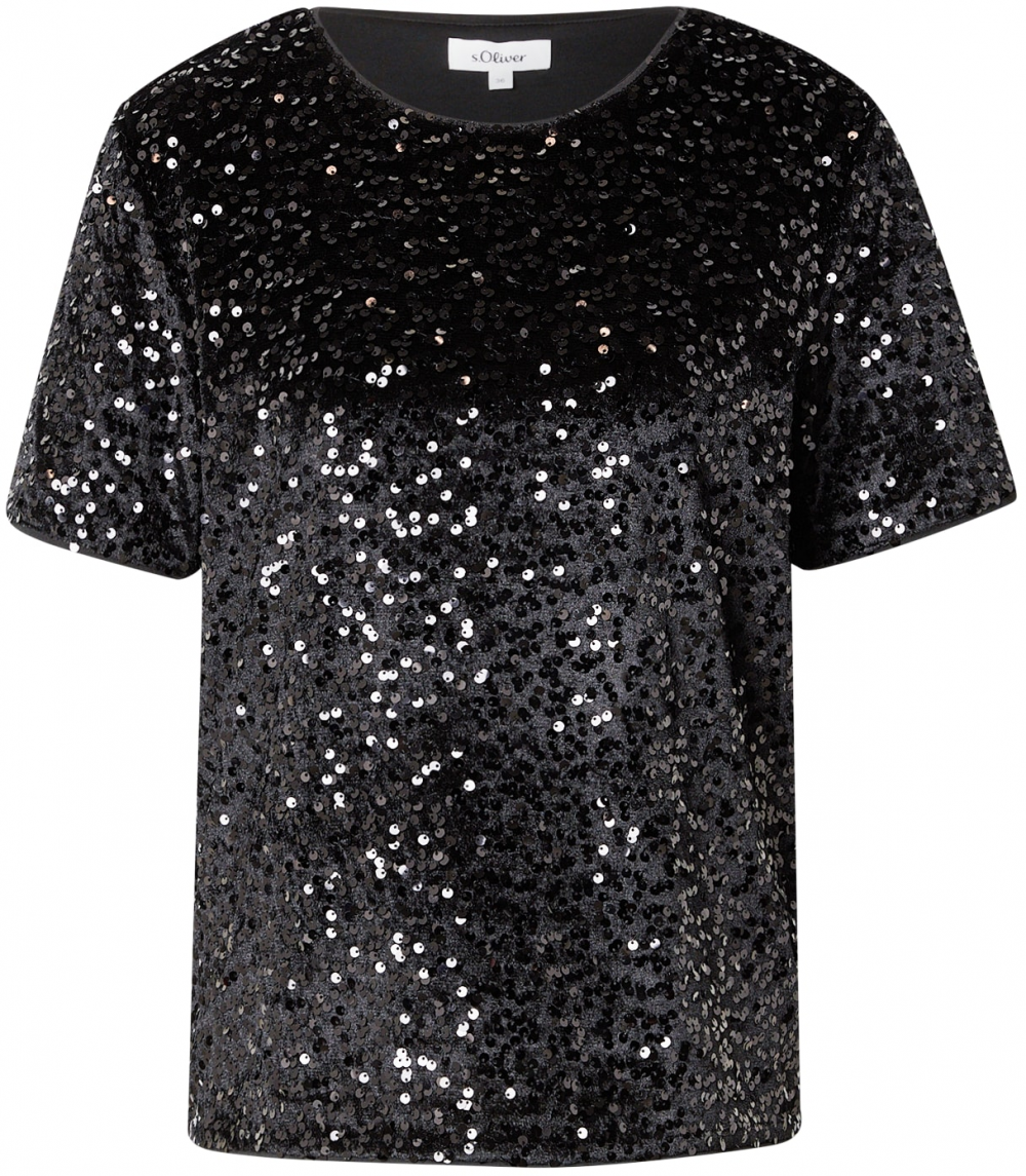 s.Oliver Tričko  čierna