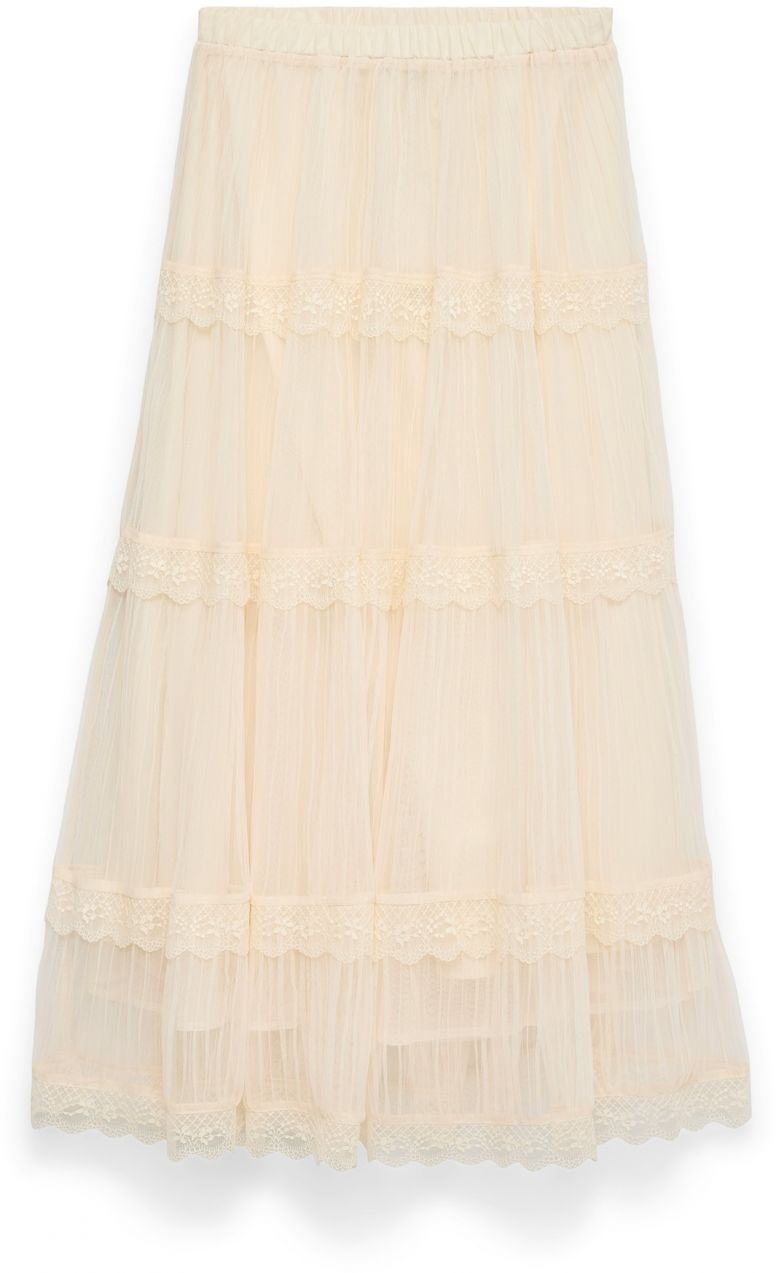 VERO MODA Sukňa 'VMKINSLEY'  béžová