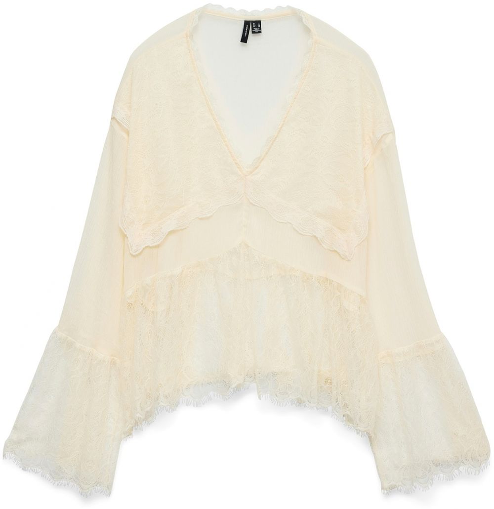 VERO MODA Blúzka 'VMEMILIE'  béžová