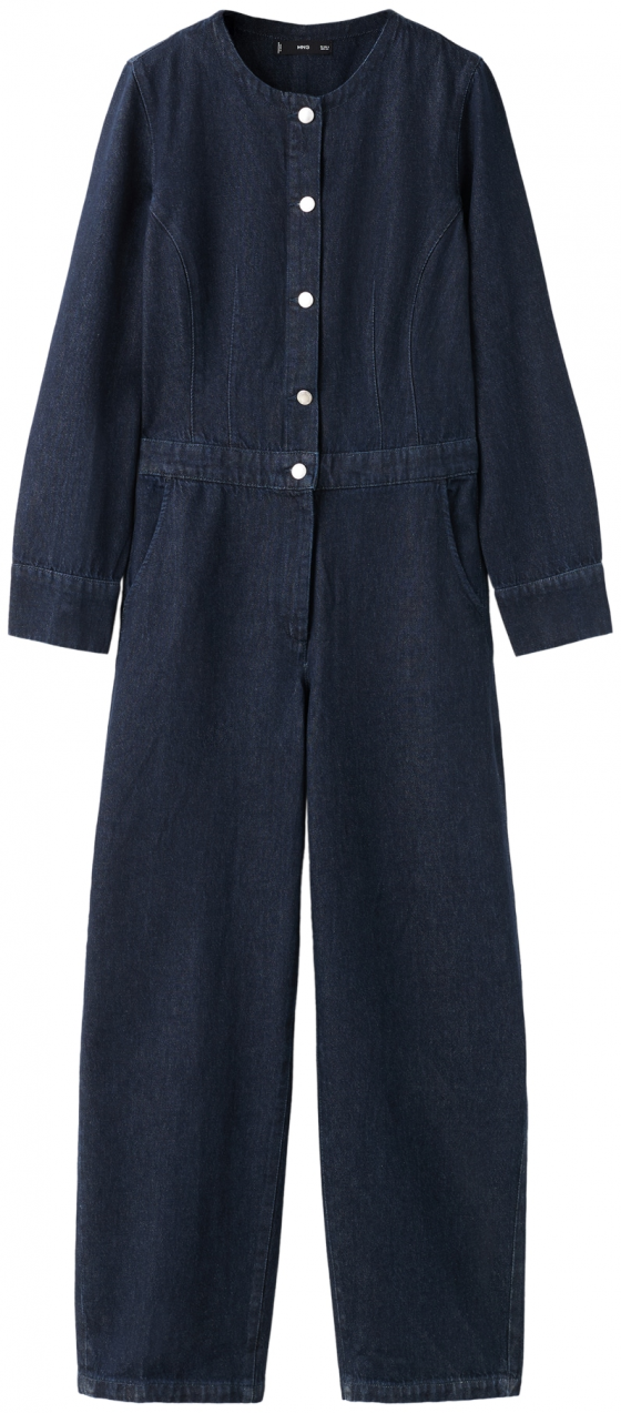 MANGO Overal 'Aylin'  modrá denim