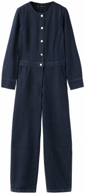 MANGO Overal 'Aylin'  modrá denim