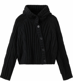 MANGO Kardigán 'Erivo'  čierna