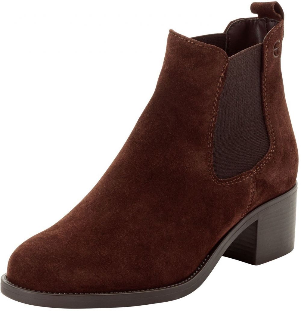 Tamaris Chelsea čižmy  čokoládová