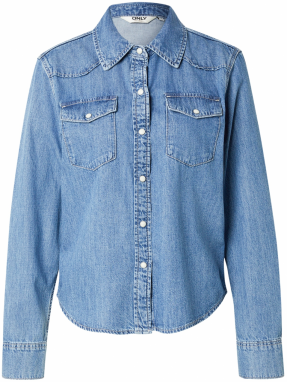 ONLY Blúzka 'ONLCharlize'  modrá denim