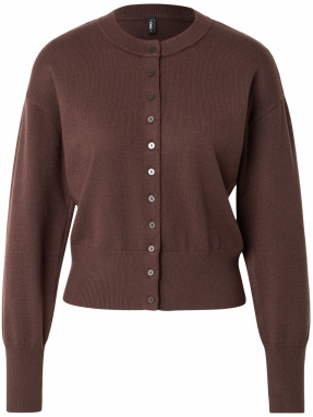 ONLY Kardigán 'ONLMIO'  tmavohnedá