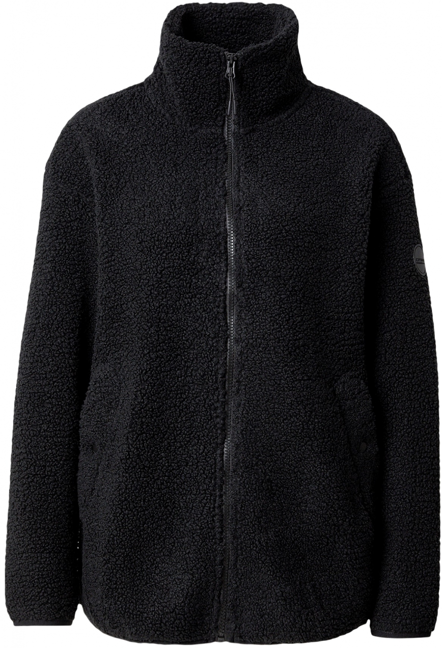 ICEPEAK Funkčná flisová bunda 'PARACHUTE'  čierna