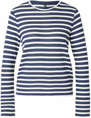 ONLY Tričko  námornícka modrá / biela