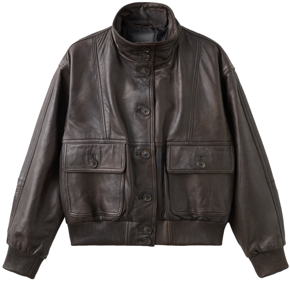 MANGO Prechodná bunda 'HARRIN'  tmavohnedá