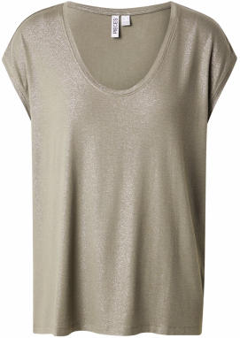 PIECES Curve Tričko 'PCALICE'  kaki