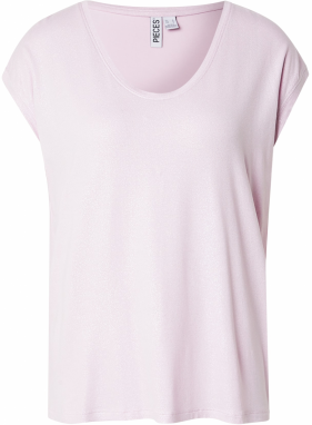 PIECES Curve Tričko 'PCALICE'  slivková