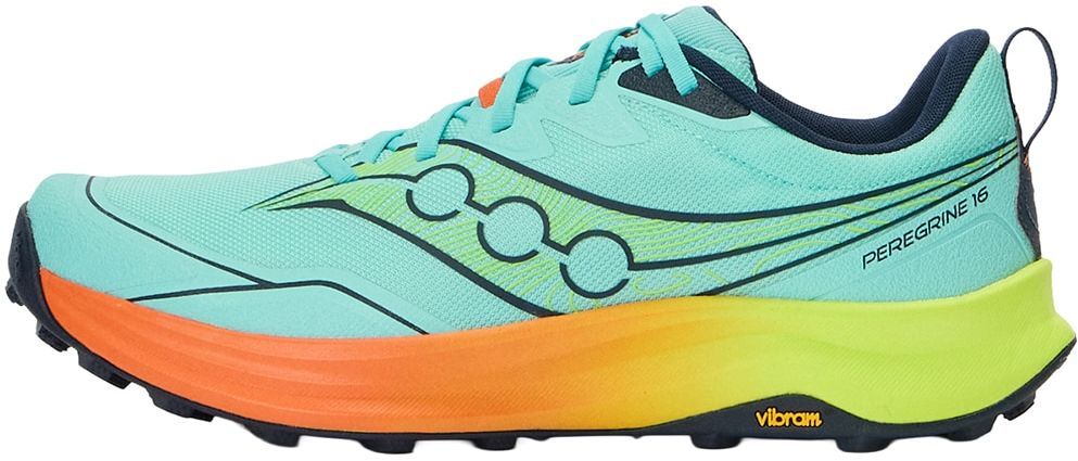 saucony Bežecká obuv 'PEREGRINE 16'  námornícka modrá / vodová / svetlozelená