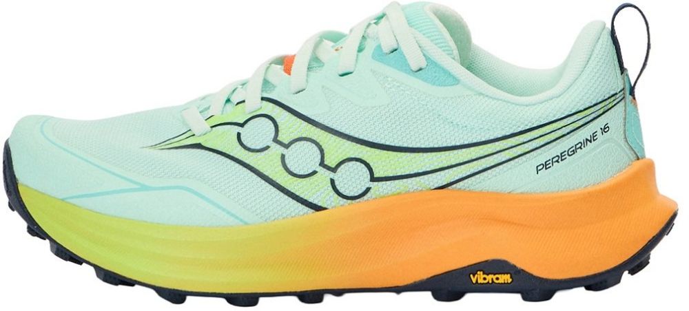 saucony Bežecká obuv 'PEREGRINE 16'  vodová / svetlozelená / čierna