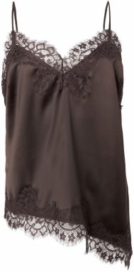 VERO MODA Top 'VMSALLY'  čokoládová