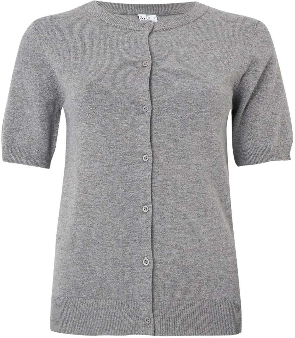 PIECES Kardigán 'PCNORA'  sivá melírovaná