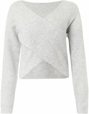 PIECES Sveter 'PCSILLY'  svetlosivá