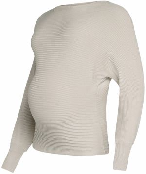 Only Maternity Sveter 'OLMADALINE'  kamenná