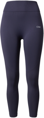 ICANIWILL Športové nohavice 'Define Seamless'  námornícka modrá / biela